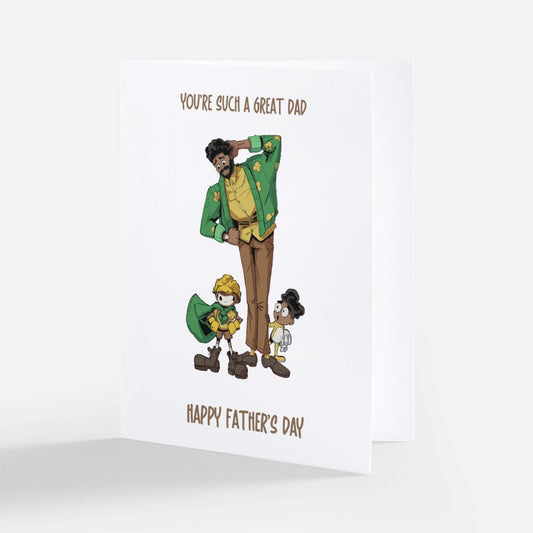 Father's Day Greeting Card - Great Dad